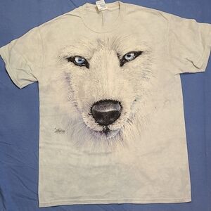 The Mountain White Short Sleeve Tee NWOT S